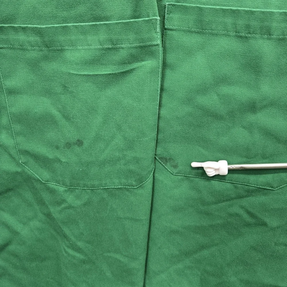 Starbucks Men M Green Embroidered Apron Canvas Workwear READ